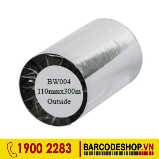 Mực in mã vạch Resin BW004 110mmx300m