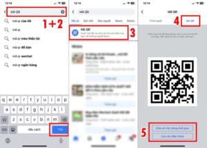 Tạo mã QR code thông qua Facebook-barcodeshop