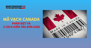 Mã vạch Canada