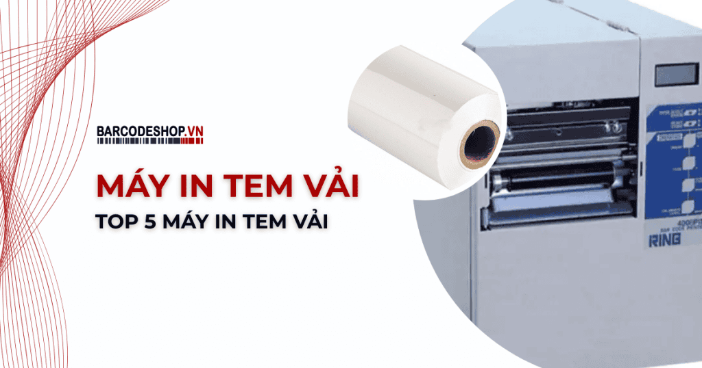 Máy in tem vải
