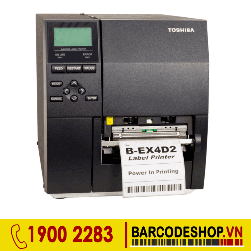 Máy in mã vạch Toshiba B-EX4D2 công nghiệp
