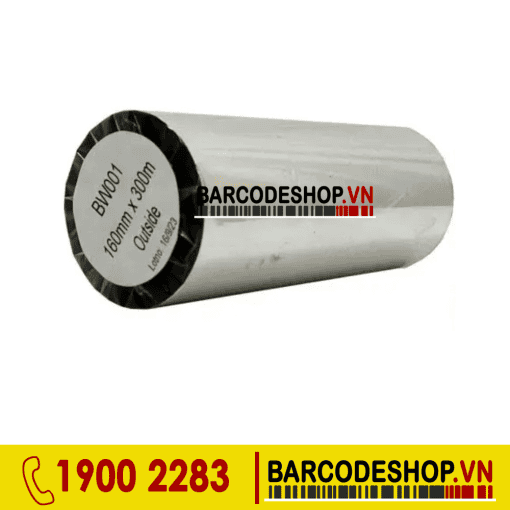 Mực in mã vạch Wax BW001 160mmx300m