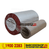 Mực in mã vạch Wax Resin màu đỏ 110mmx300m