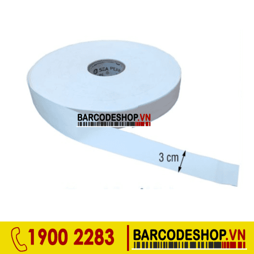 Tem nhãn vải Ruban NT003 2.5cm (25mm) cuộn 200m