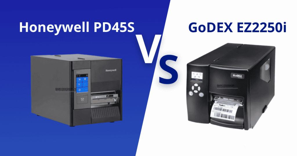 So sánh Ring Honeywell PD45S và GoDEX EZ2250i